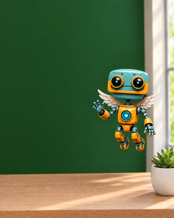CoderAssist, a small flying robot